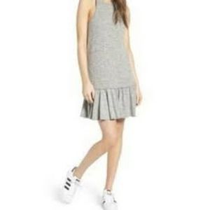 McGuire Le Club Gray Heathered Sleeveless Dress